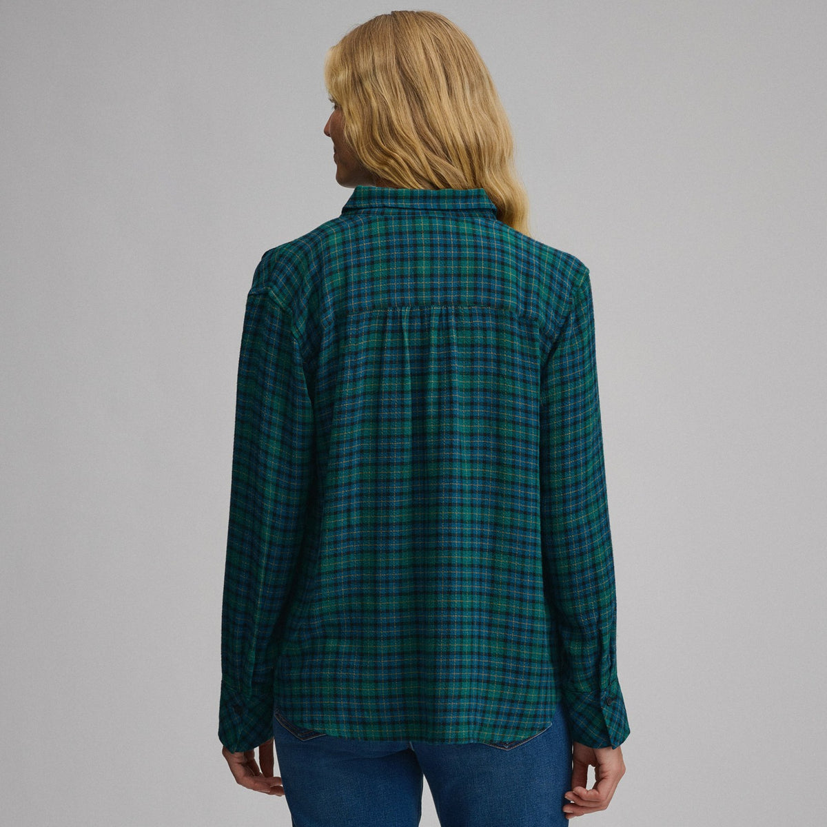 Eddie Bauer Women's Long-Sleeve Softened Button-Down Shirt