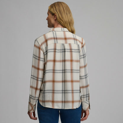 Eddie Bauer Women's Long-Sleeve Softened Button-Down Shirt