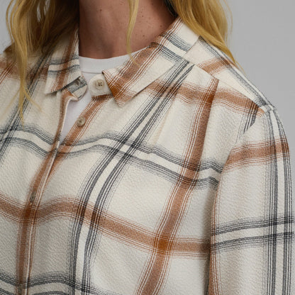 Eddie Bauer Women's Long-Sleeve Softened Button-Down Shirt