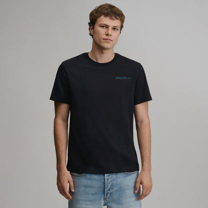 Eddie Bauer Men's EB Bauer Down Logo T-Shirt