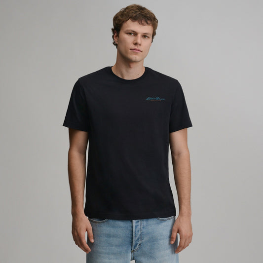 Eddie Bauer Men's EB Bauer Down Logo T-Shirt