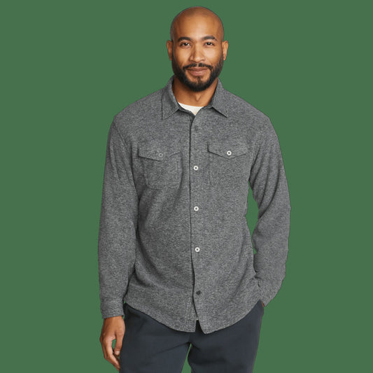 Eddie Bauer Men's LS Chutes Microfleece Shirt