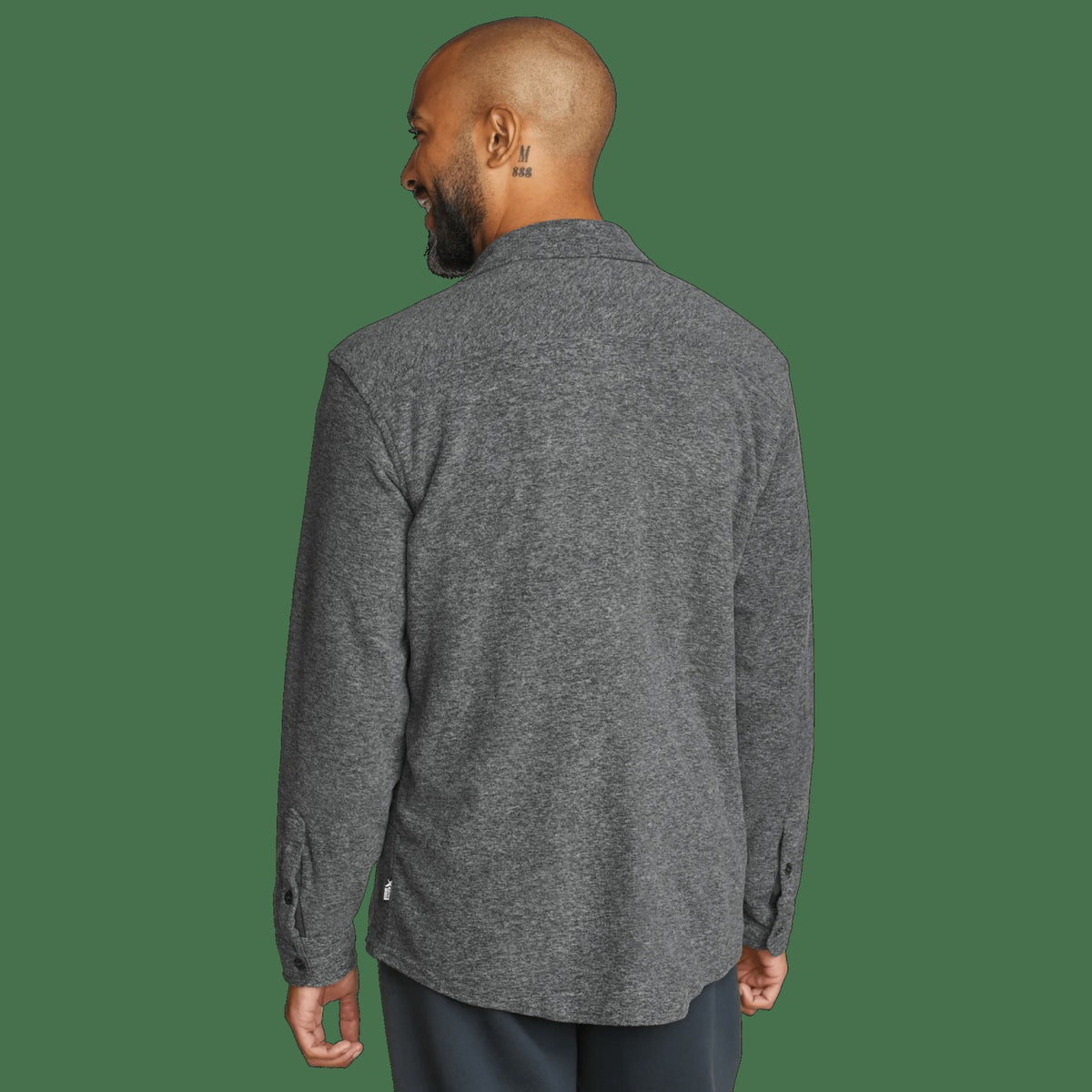 Eddie Bauer Men's LS Chutes Microfleece Shirt