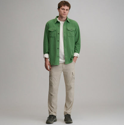 Eddie Bauer Men's Chutes Microfleece Shirt
