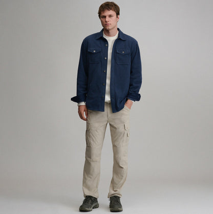 Eddie Bauer Men's Chutes Microfleece Shirt