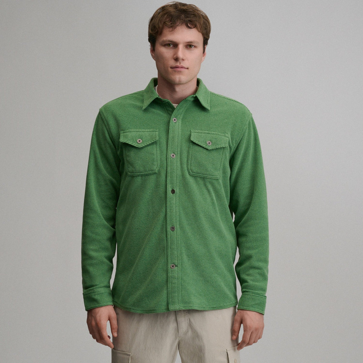 Eddie Bauer Men's Chutes Microfleece Shirt