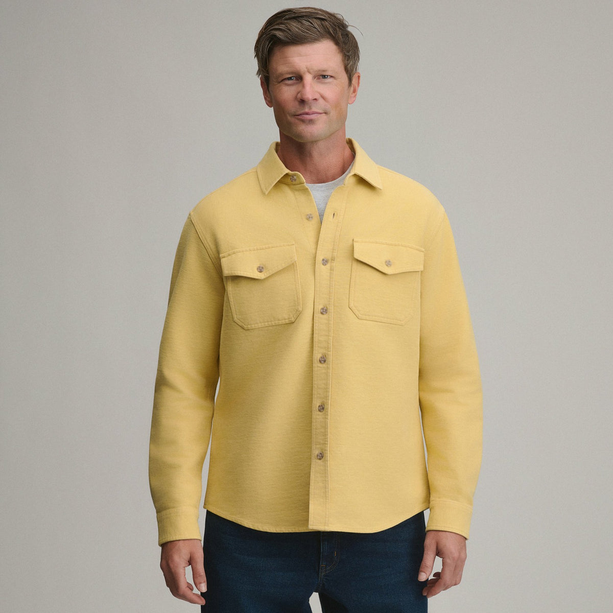 Eddie Bauer Men's Long-Sleeve Chamois Shirt