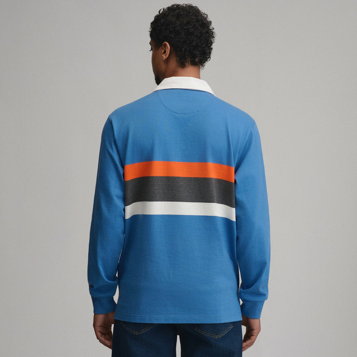 Eddie Bauer Men's Long-Sleeve Rugby Stripe Crew