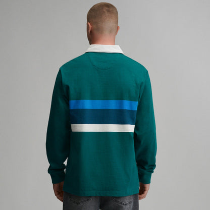 Eddie Bauer Men's Long-Sleeve Rugby Stripe Crew
