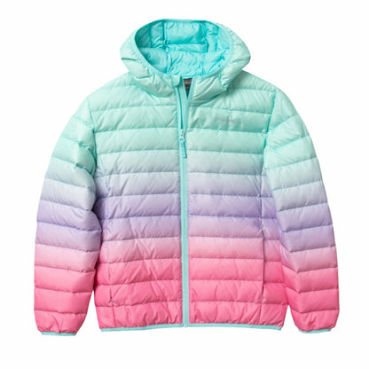 Eddie Bauer Kids Kids Cirruslite Down Hooded Jacket - Print
