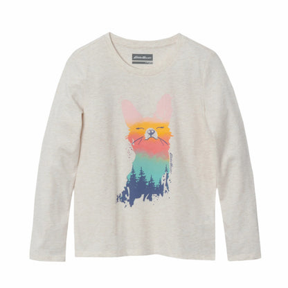 Eddie Bauer Kids Girls Graphic Long-Sleeve T-Shirt - 2 Pack