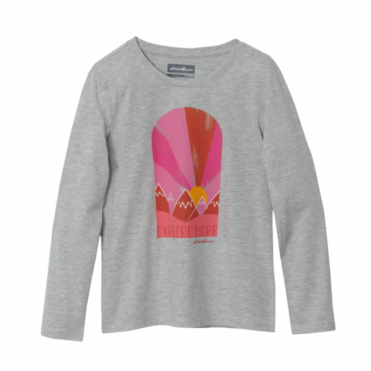 Eddie Bauer Kids Girls Graphic Long-Sleeve T-Shirt - 2 Pack
