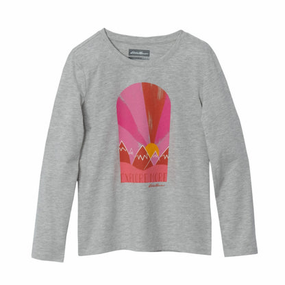 Eddie Bauer Kids Girls Graphic Long-Sleeve T-Shirt - 2 Pack