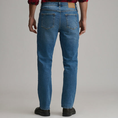 Eddie Bauer Men's Eddie's Flex Flannel Lined Jean