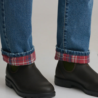 Eddie Bauer Men's Eddie's Flex Flannel Lined Jean