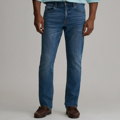 Eddie Bauer Men's Eddie's Flex Jean - Straight
