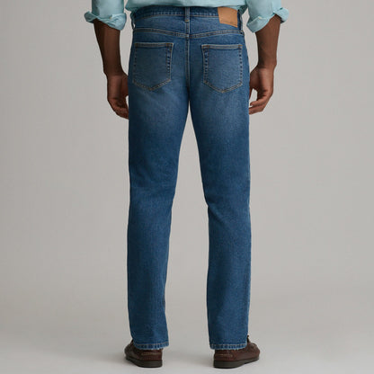 Eddie Bauer Men's Eddie's Flex Jean - Straight
