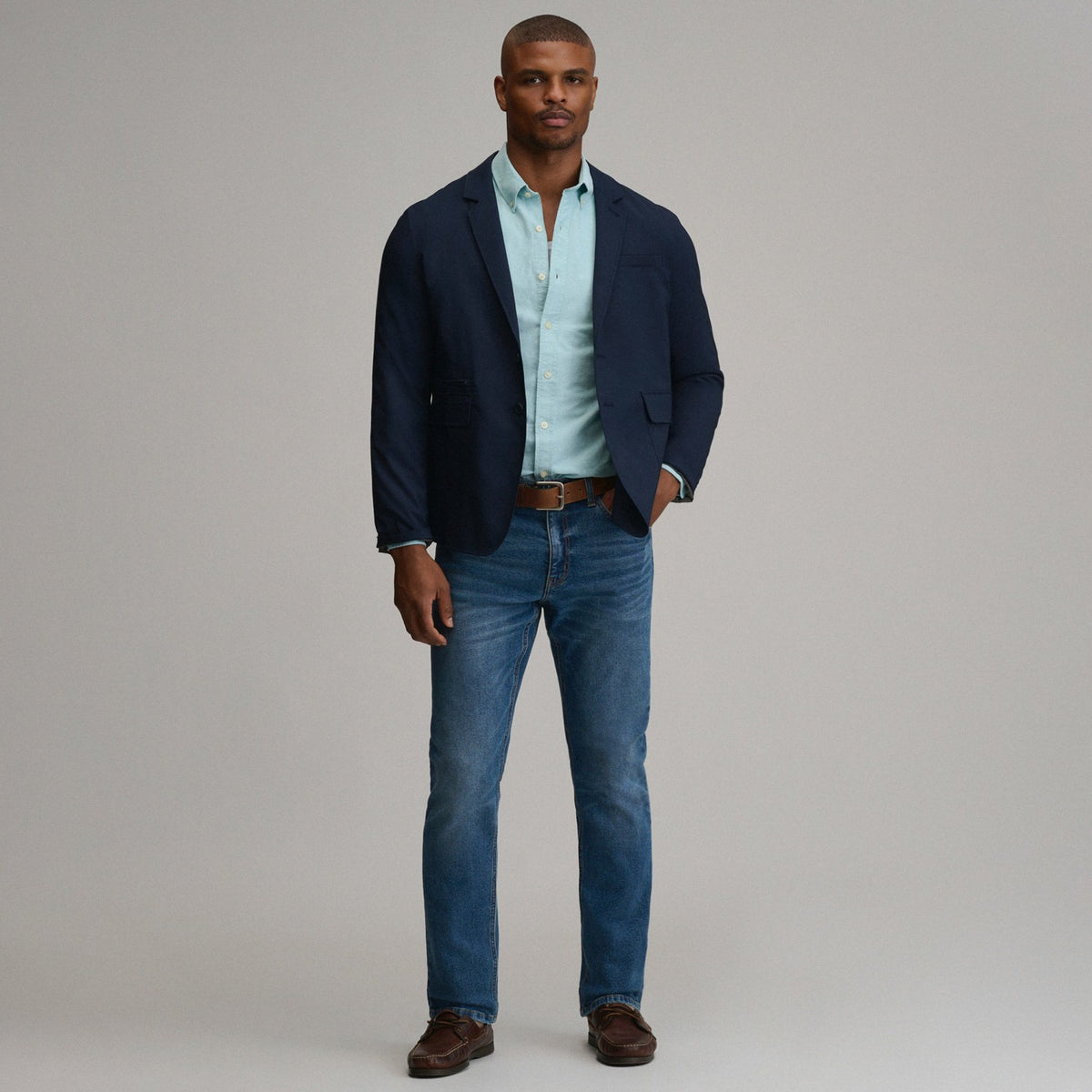 Eddie Bauer Men's Eddie's Flex Jean - Straight