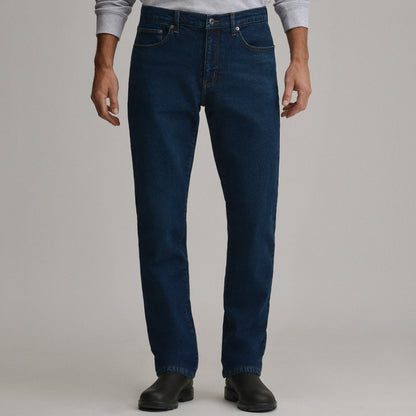Eddie Bauer Men's Eddie's Flex Fleece Lined Jean - Straight