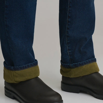 Eddie Bauer Men's Eddie's Flex Fleece Lined Jean - Straight