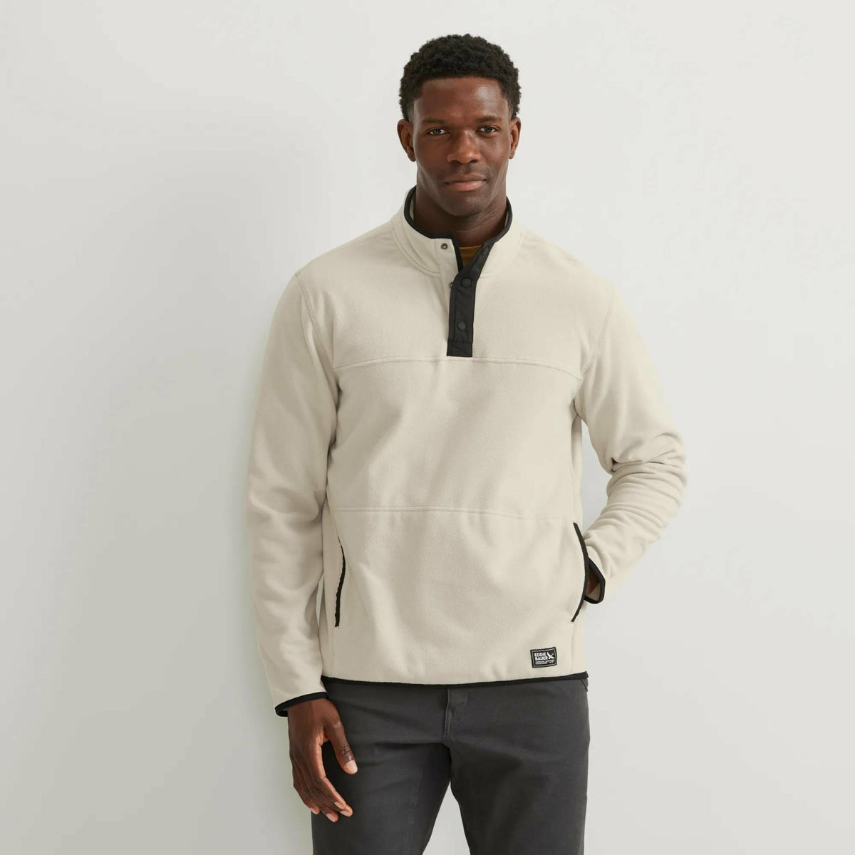 Eddie Bauer Men's Chutes Snap Mock