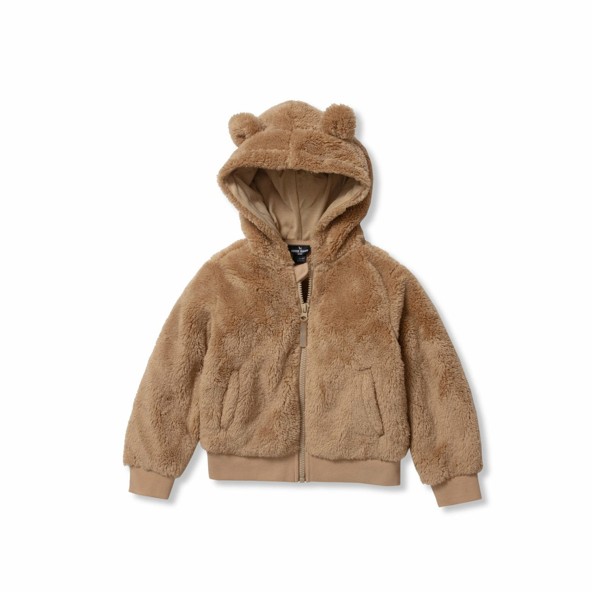 Eddie Bauer Kids Toddler Quest Fleece Plush Hooded Jacket