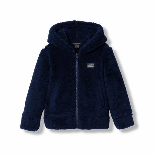 Eddie Bauer Kids Infant Quest Fleece Plush Hooded Jacket