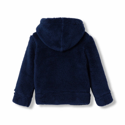 Eddie Bauer Kids Infant Quest Fleece Plush Hooded Jacket