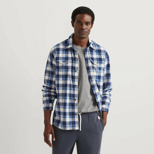Eddie Bauer Men's LS Chutes Microfleece Shirt
