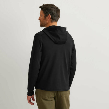 Eddie Bauer Men's LS High Route Grid Full-Zip Hood