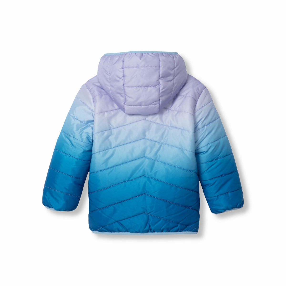 Eddie Bauer Kids Toddler Girls Deer Harbor Reversible Hooded Jacket