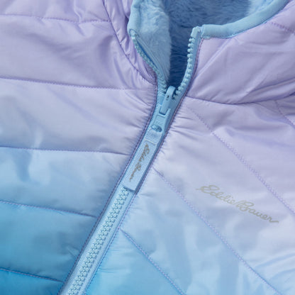 Eddie Bauer Kids Toddler Girls Deer Harbor Reversible Hooded Jacket